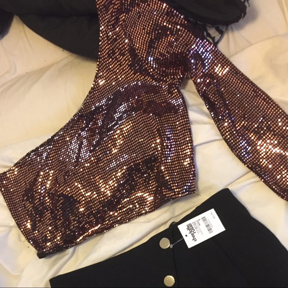 Sparkly top